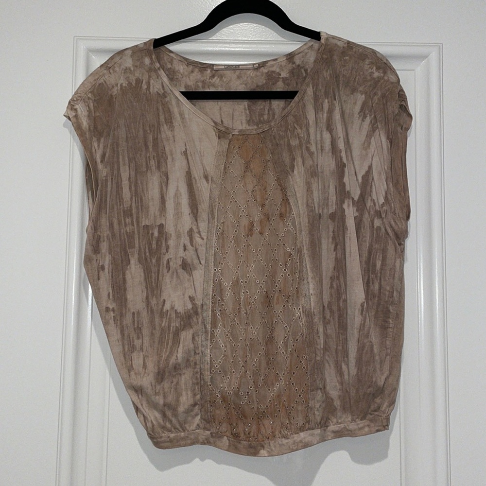 Language Tie Dye Top